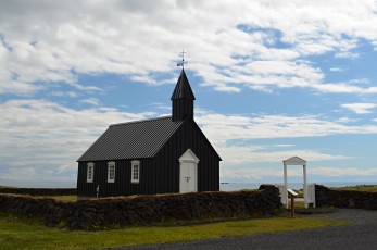 Jeden z nejstarších dřevěných kostelů na Islandu.