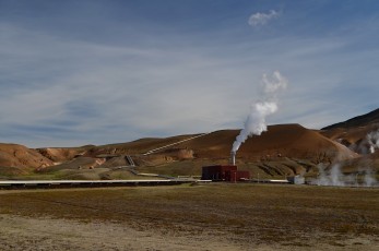 Geotermální elektrárna na Krafle