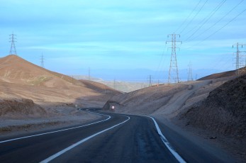 Na obzoru jeden z největších povrchových dolů na měď Chuquicamata