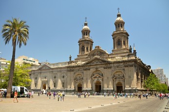 Metropolitní katedrála v Santiagu