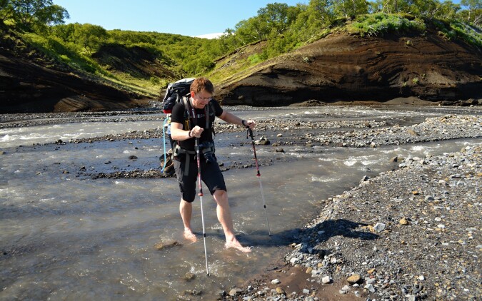 Údolím řeky Markarfljót z Þórsmörku do Emstruru — (Skógar-Landmannalaugar, den 2.)