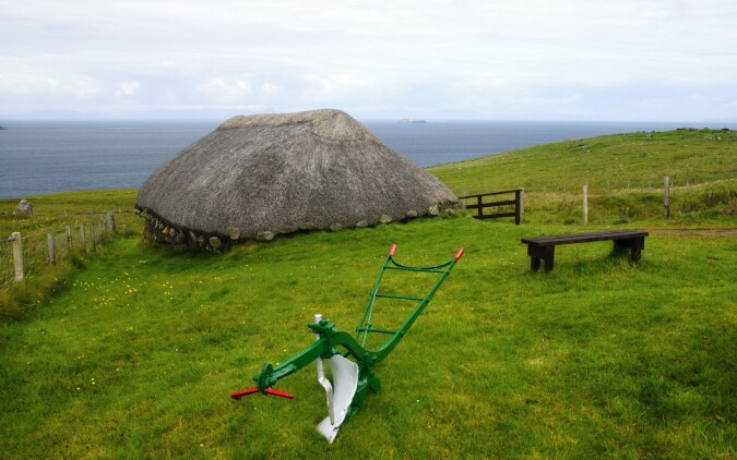 Výlet na sever do Muzea života na Skye  (Duntulm, Isle of Skye den 2.)