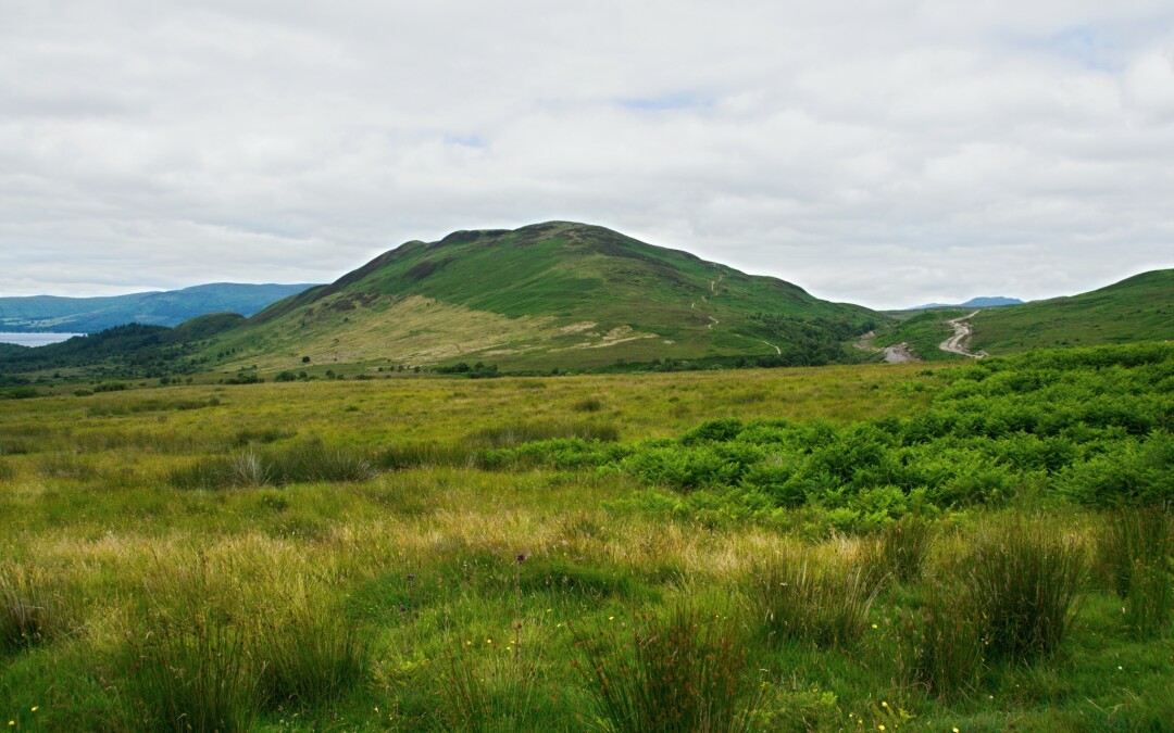 Kopeček Conic Hill a jezero Lochmond (Drymen – Sallochy, WHW den 2.)