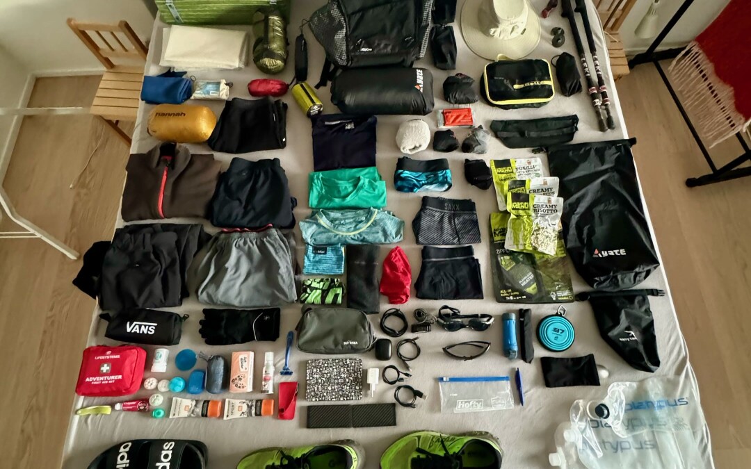 Moje výbavička alias Gear List pro Tenerife 2024