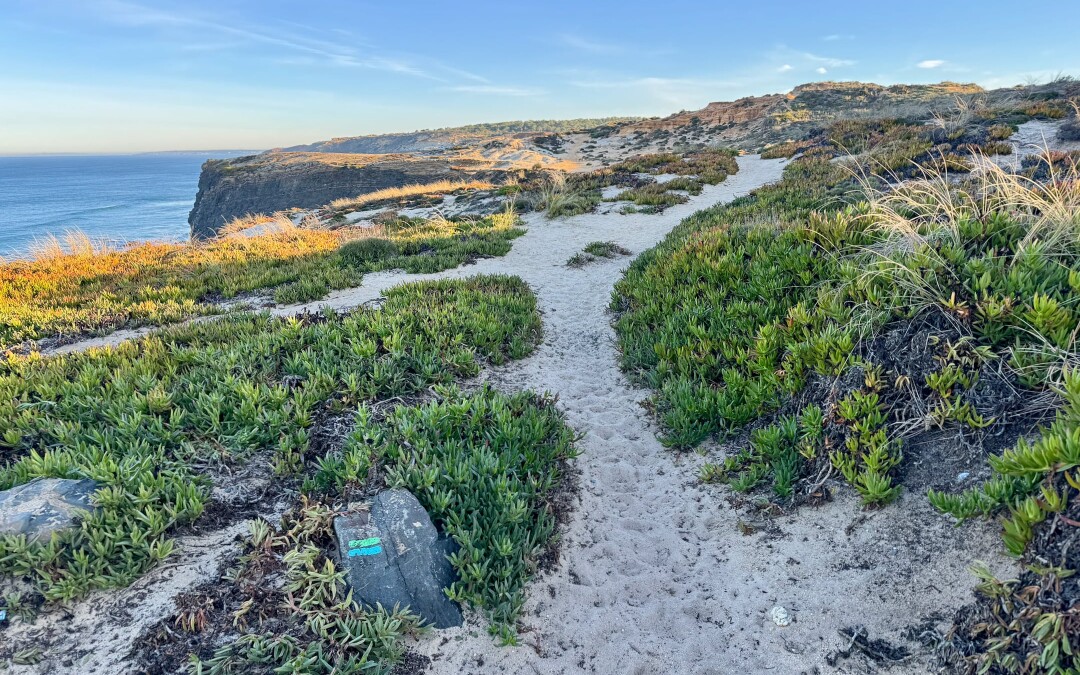 Písek. Všude jen písek! A taky korek! (Cavaleiro -> Vila Nova de Milfontes)